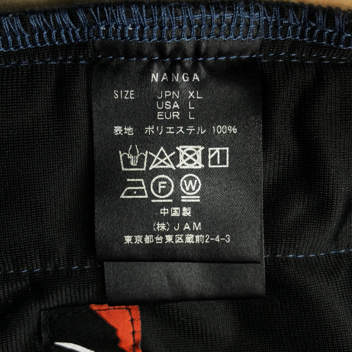 NANGA / ナンガ | 2023AW | KEBOZ別注 FLEECE TRACK PANTS サイドライン フリース トラックパンツ | XL | ブルー / ベージュ | メンズ