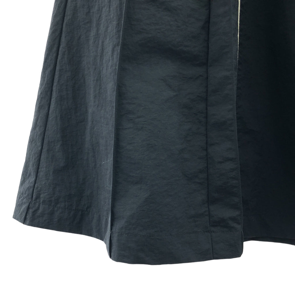 HeRIN.CYE / ヘリンドットサイ | Side pleats flare skirt サイドプリーツフレアスカート | F | ネイビー | レディース