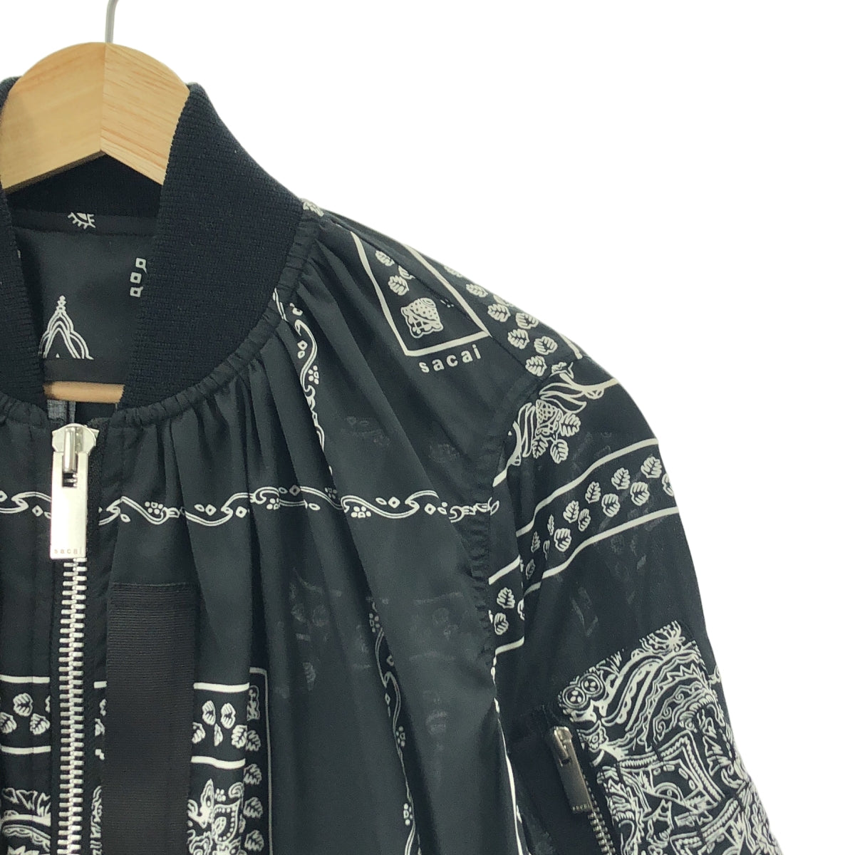sacai / サカイ | Bandana Print Bomber Jacket バンダナプリント ボンバージャケット | 1 |