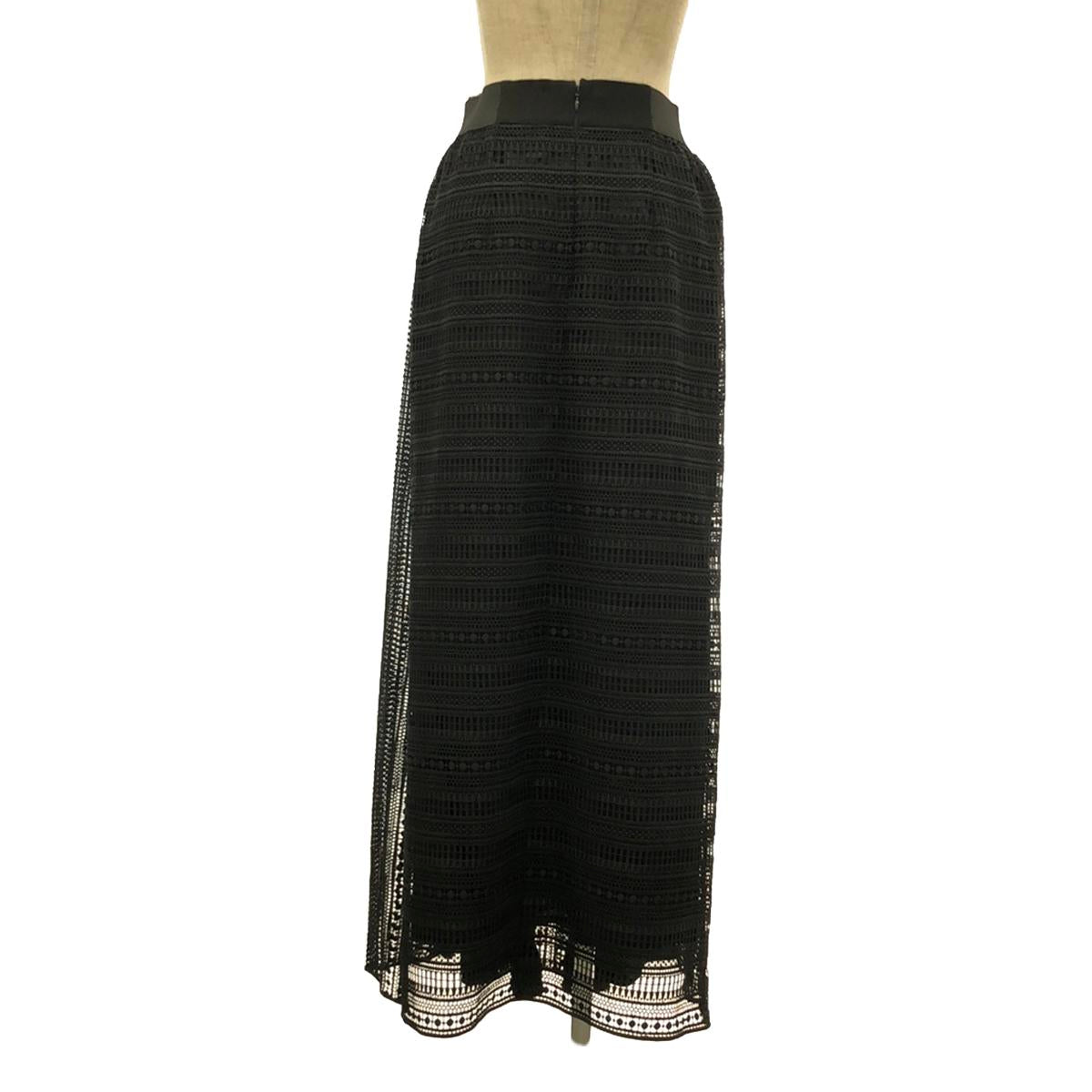 Room no.8 / Room Eight | CHEMICAL-LACE PLEATS SKIRT Long Skirt | 2 | Women's