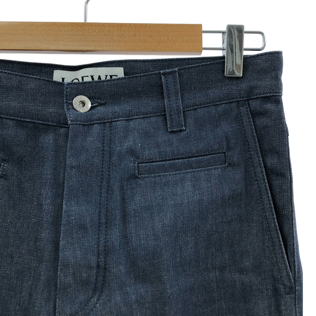 【新品】  LOEWE / ロエベ | フィッシャーマン デニム パンツ | 36 | インディゴ | レディース
