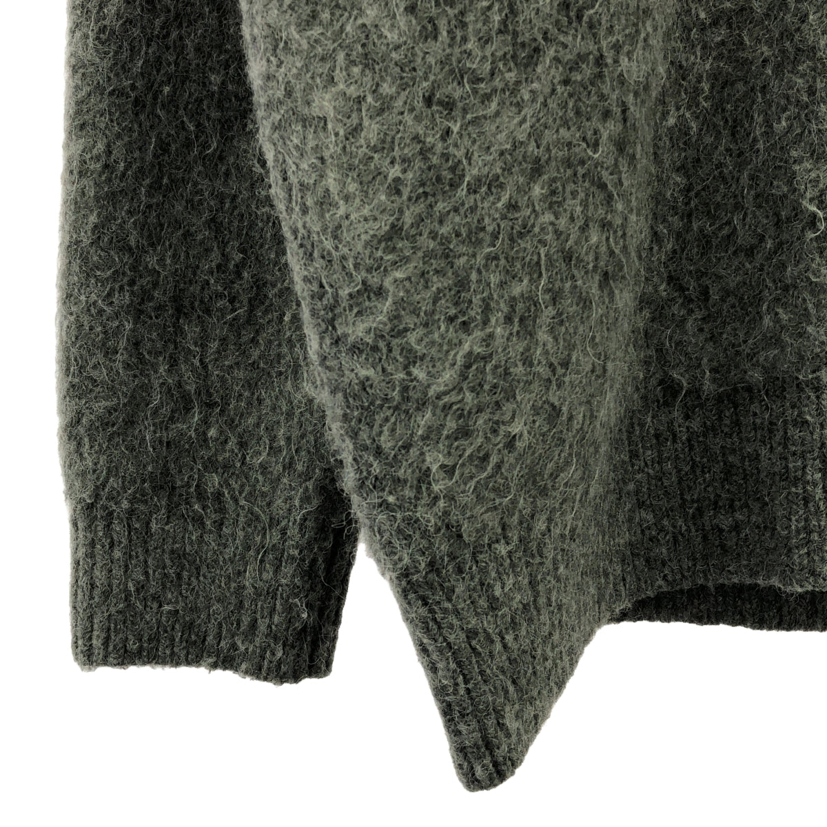 TODAYFUL / トゥデイフル | 2023AW | Brashed Vneck Cardigan ブラッシュド Vネック カーディガン | F | グレー | レディース