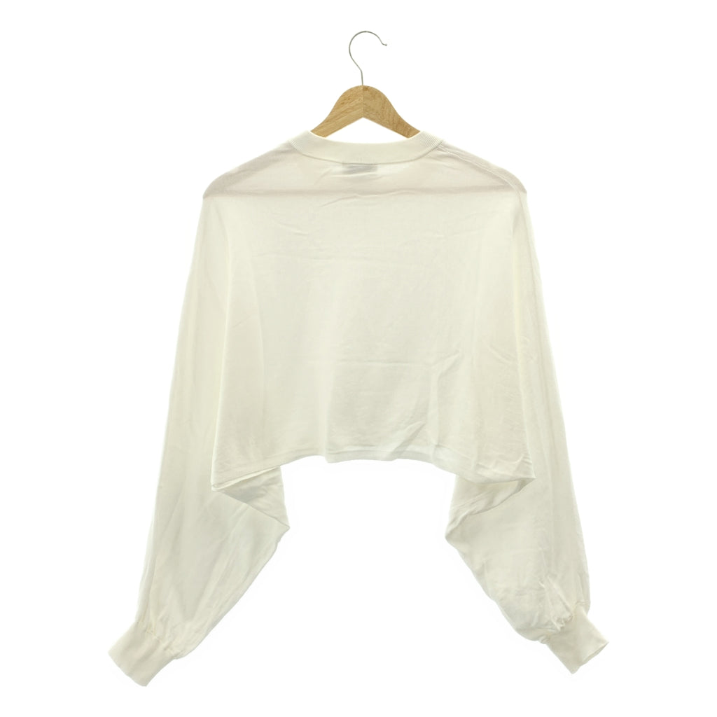 HYKE / 하이크 | 2024SS | CREW NECK PONCHO SWEATER 니트 | 1 | 여성