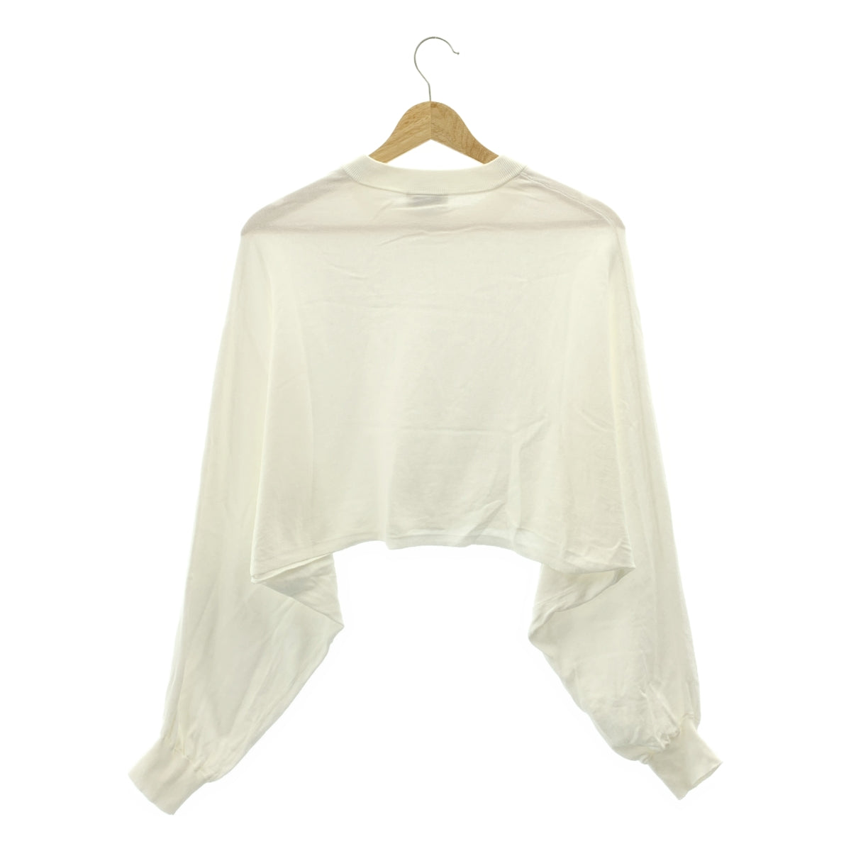 HYKE / 하이크 | 2024SS | CREW NECK PONCHO SWEATER 니트 | 1 | 여성