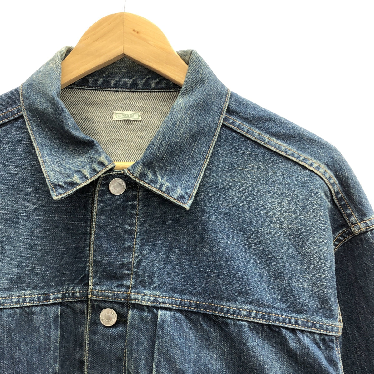 A.PRESSE / 아프레세 | 2023SS | 2nd Type Denim Jacket / 데님 재킷 | 48 | 남성