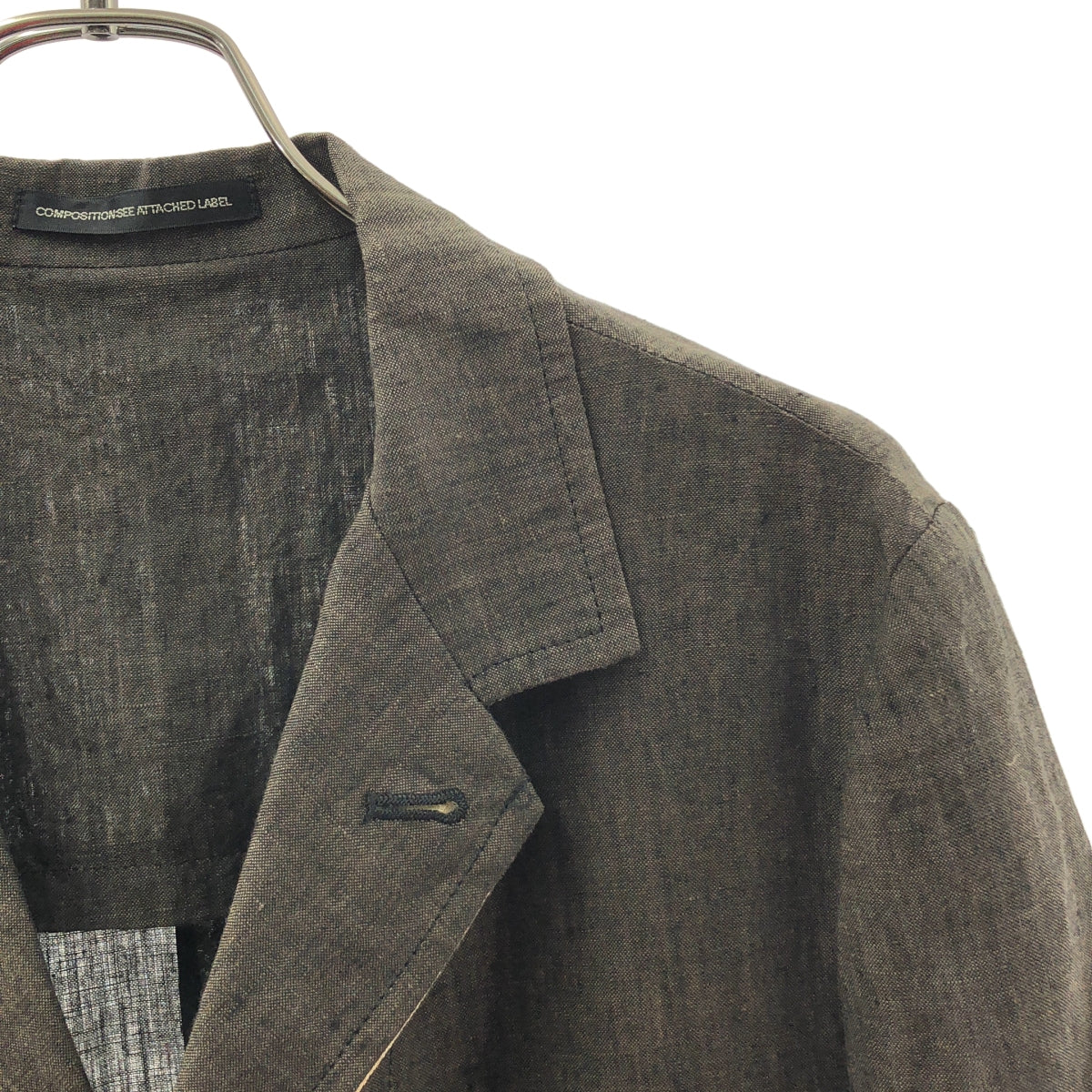 Y's / ワイズヨウジヤマモト | 2013SS | リネン シングル コート | 2