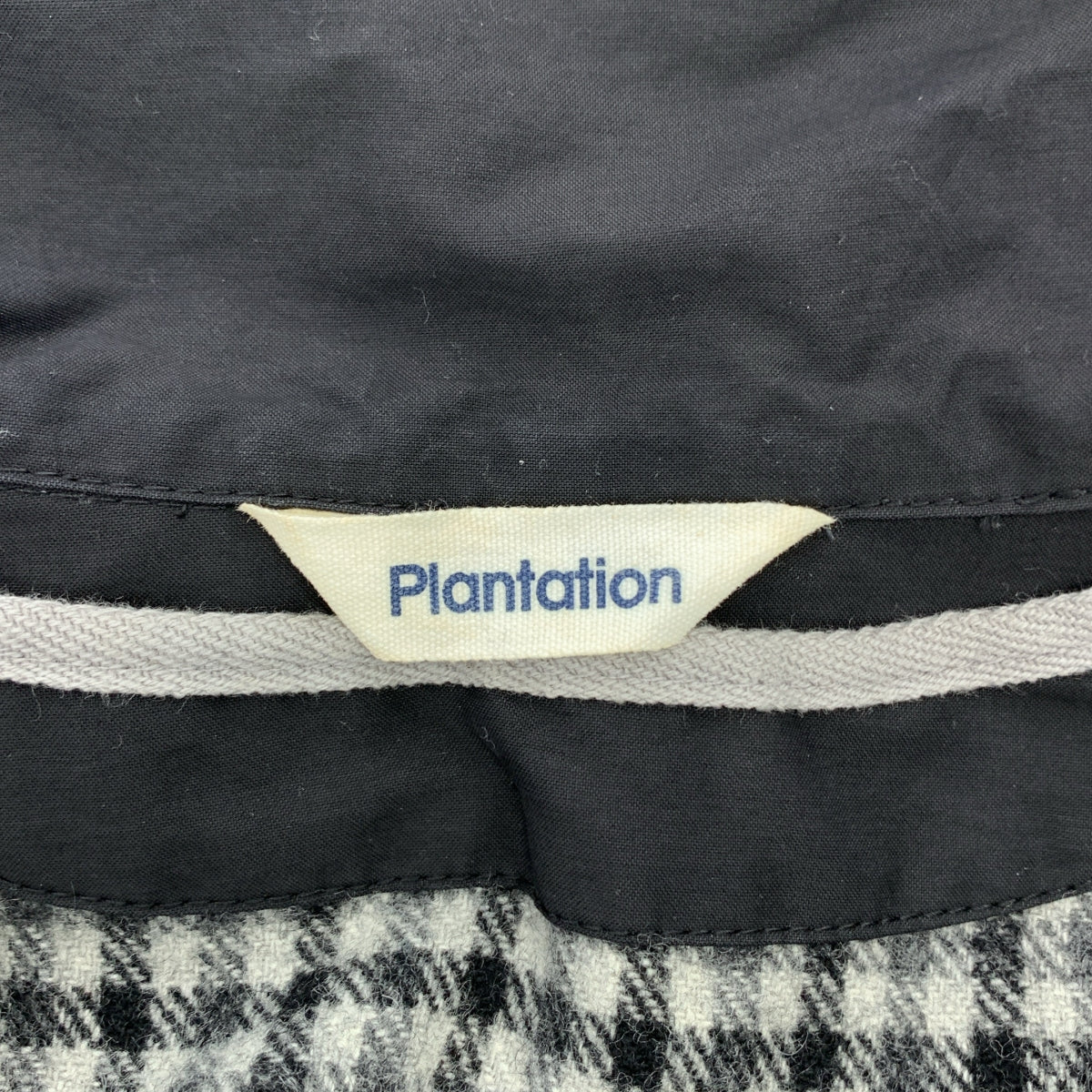 Plantation / 농장 | 코튼 나일론 라이너가있는 모즈 코트 | M | 여성