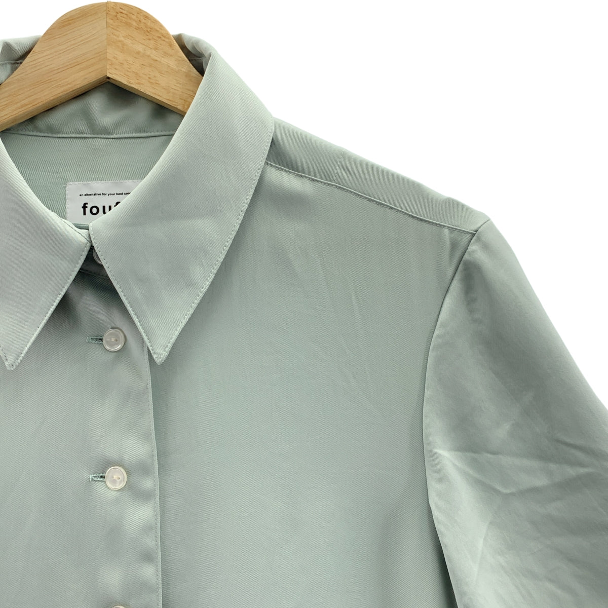 foufou / フーフー | オーバーシルエット ポケット付き シャツ ワンピース | 1 | レディース