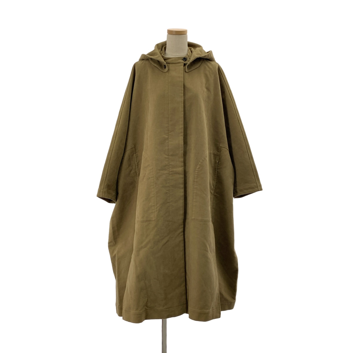 TENNE HANDCRAFTED MODERN / 텐핸드 공예품 모던 | Cotton Long Cape Coat 코튼 케이프 코트 | F | 여성