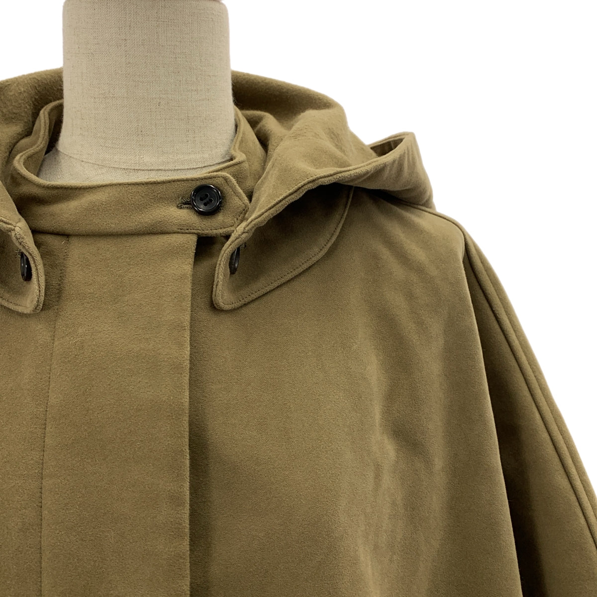 TENNE HANDCRAFTED MODERN / 텐핸드 공예품 모던 | Cotton Long Cape Coat 코튼 케이프 코트 | F | 여성