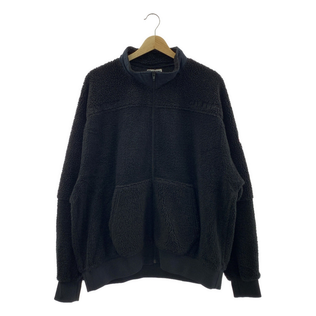 C.E / シーイー | ジップアップ フリースジャケット | XL | ブラック | メンズ