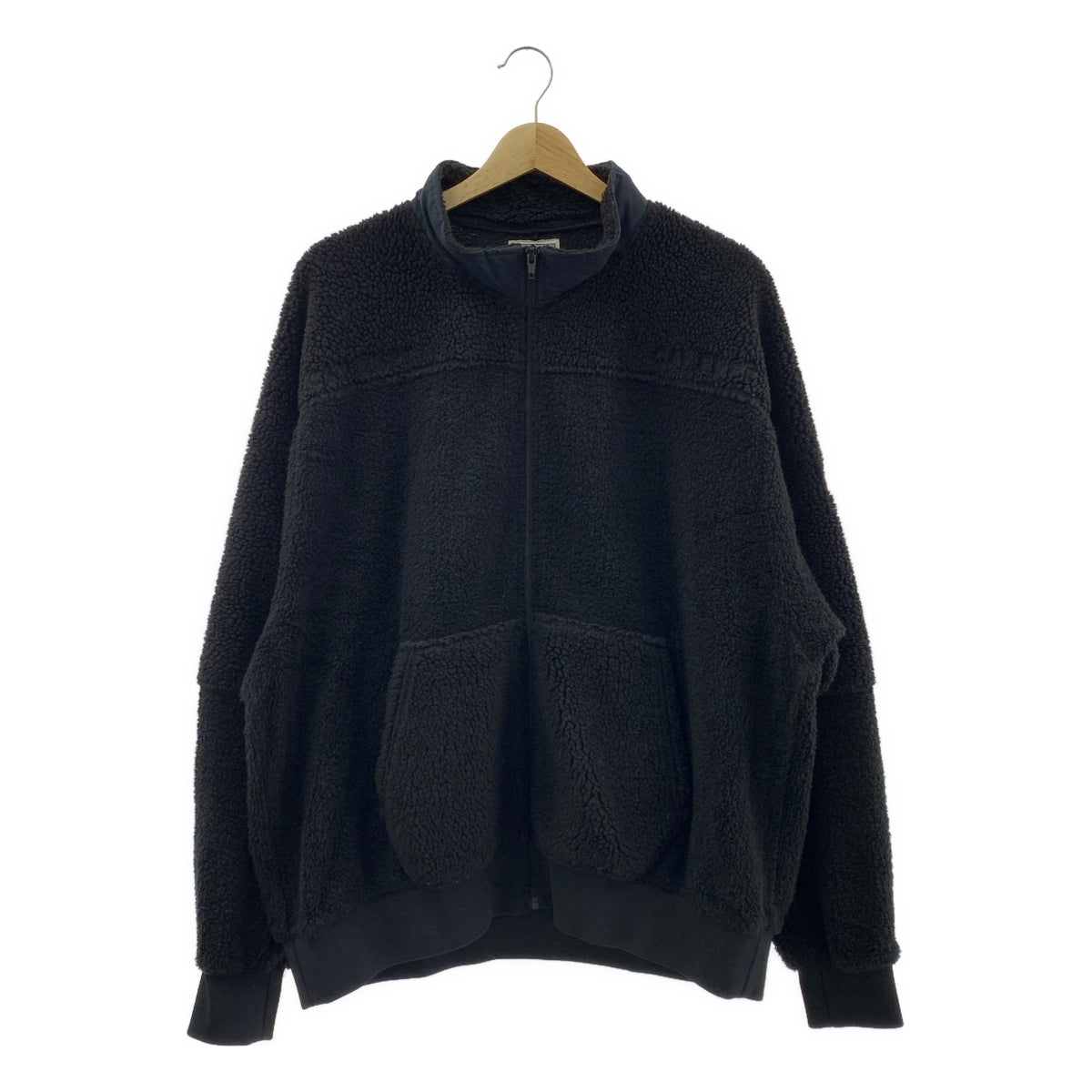 C.E / シーイー | ジップアップ フリースジャケット | XL | ブラック | メンズ