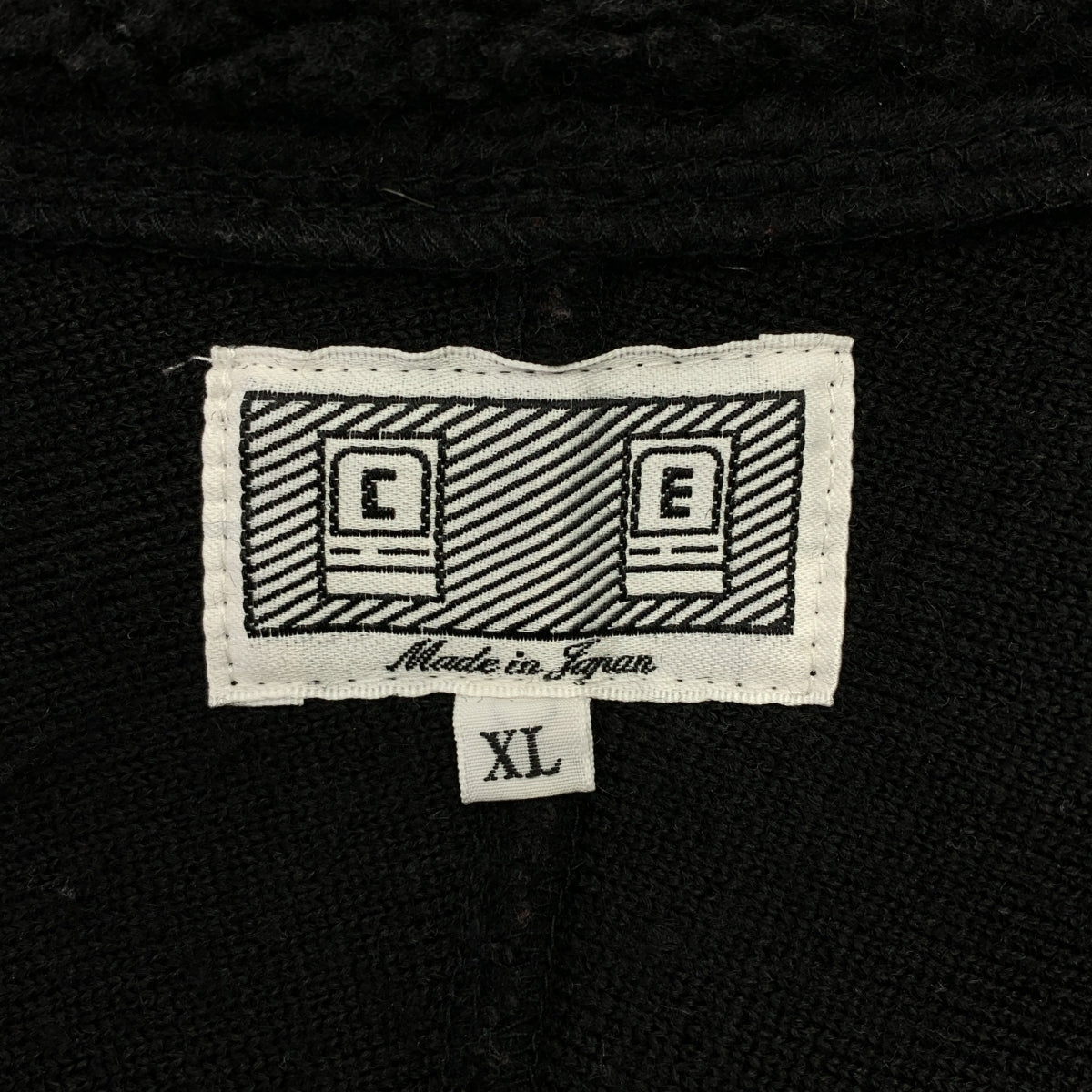 C.E / シーイー | ジップアップ フリースジャケット | XL | ブラック | メンズ