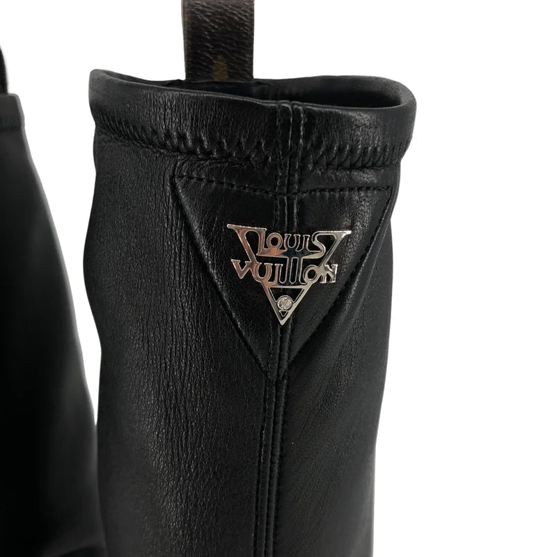 Louis Vuitton / ルイヴィトン | ストレッチ ロゴ ロングブーツ | 36 1/2 | レディース