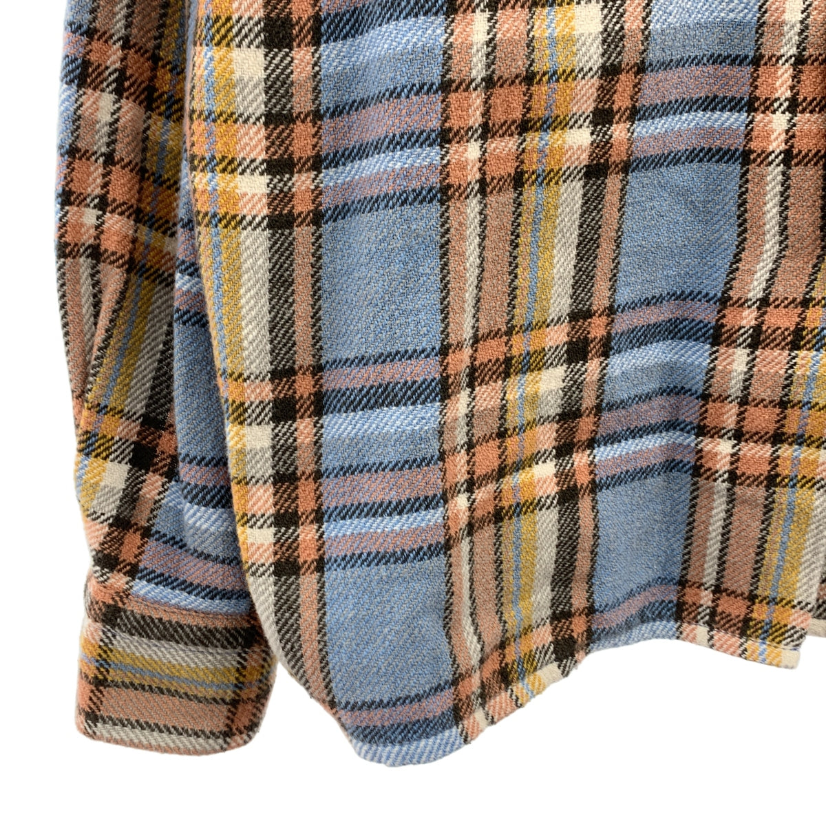 MADISON BLUE / 매디슨 블루 | FLAP POCKET SHIRT CHECK 코튼 체크 셔츠 | 00 | 여성