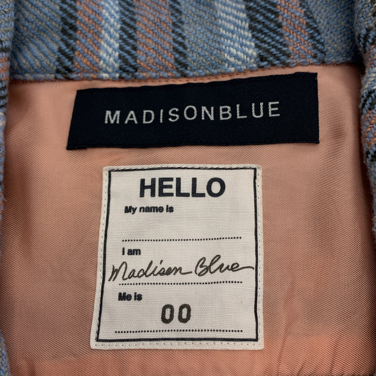 MADISON BLUE / 매디슨 블루 | FLAP POCKET SHIRT CHECK 코튼 체크 셔츠 | 00 | 여성