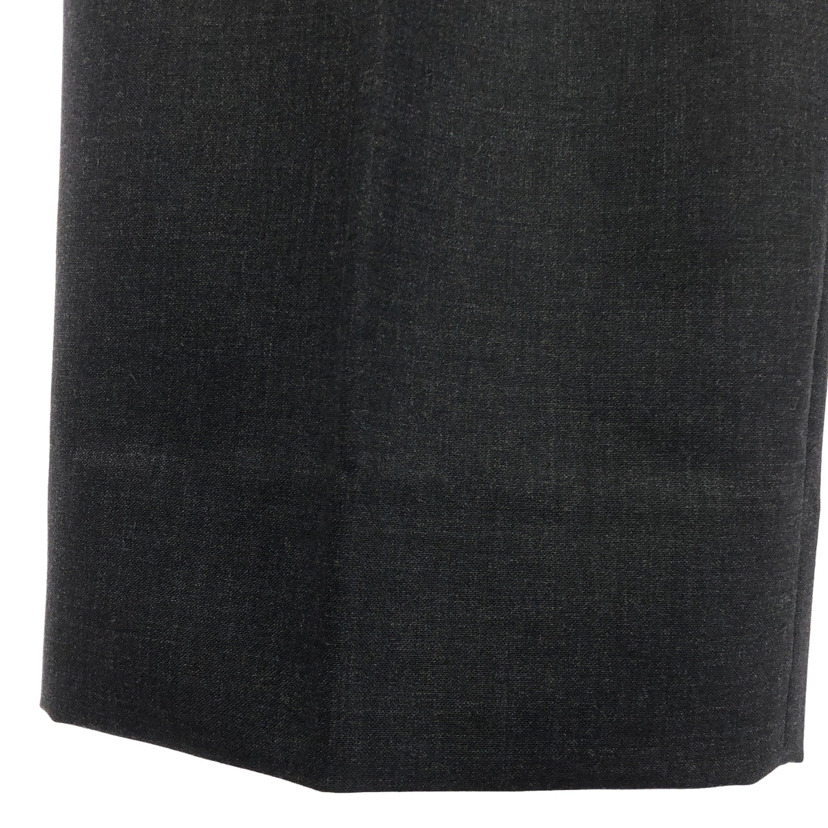 LEMAIRE / 르메르 | PLEATED PANTS - TROPICAL POLY WOOL 울 와이드 2 탁 팬츠 | 46 | 맨즈