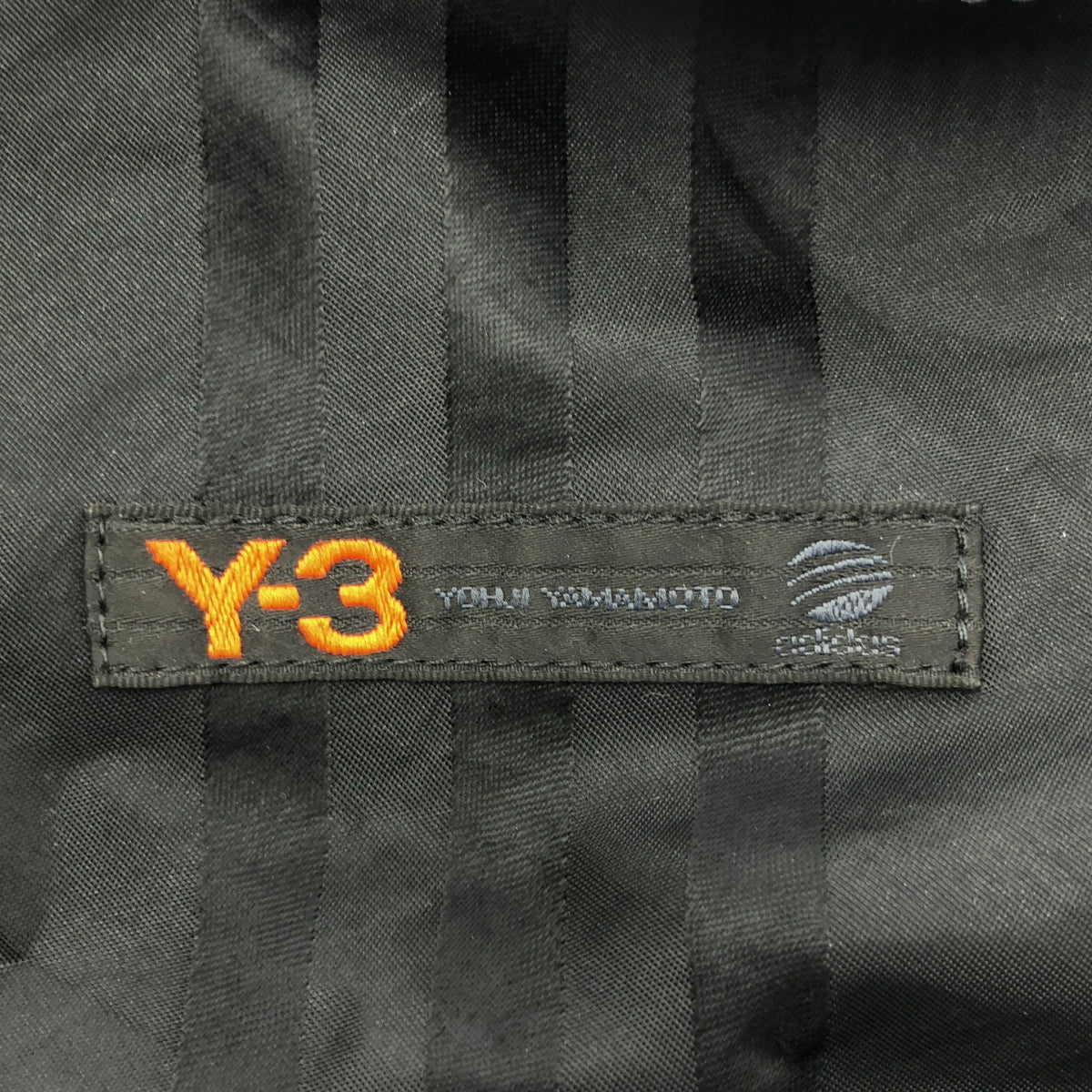 Y-3 / ワイスリー | 2way ショルダー付き レザー切替 キャンバス ロゴ ボストンバッグ | ブラック | メンズ