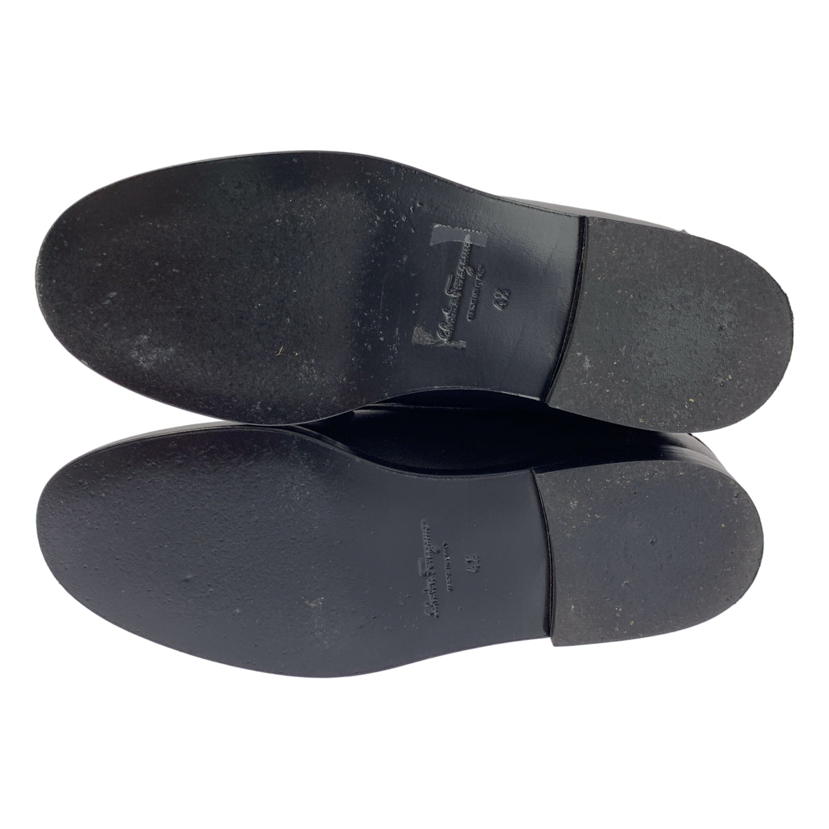 Salvatore Ferragamo | VIVALDO KN | 皮革Logo飾帶短襪樂福鞋 | 4 1/2碼 | 女款