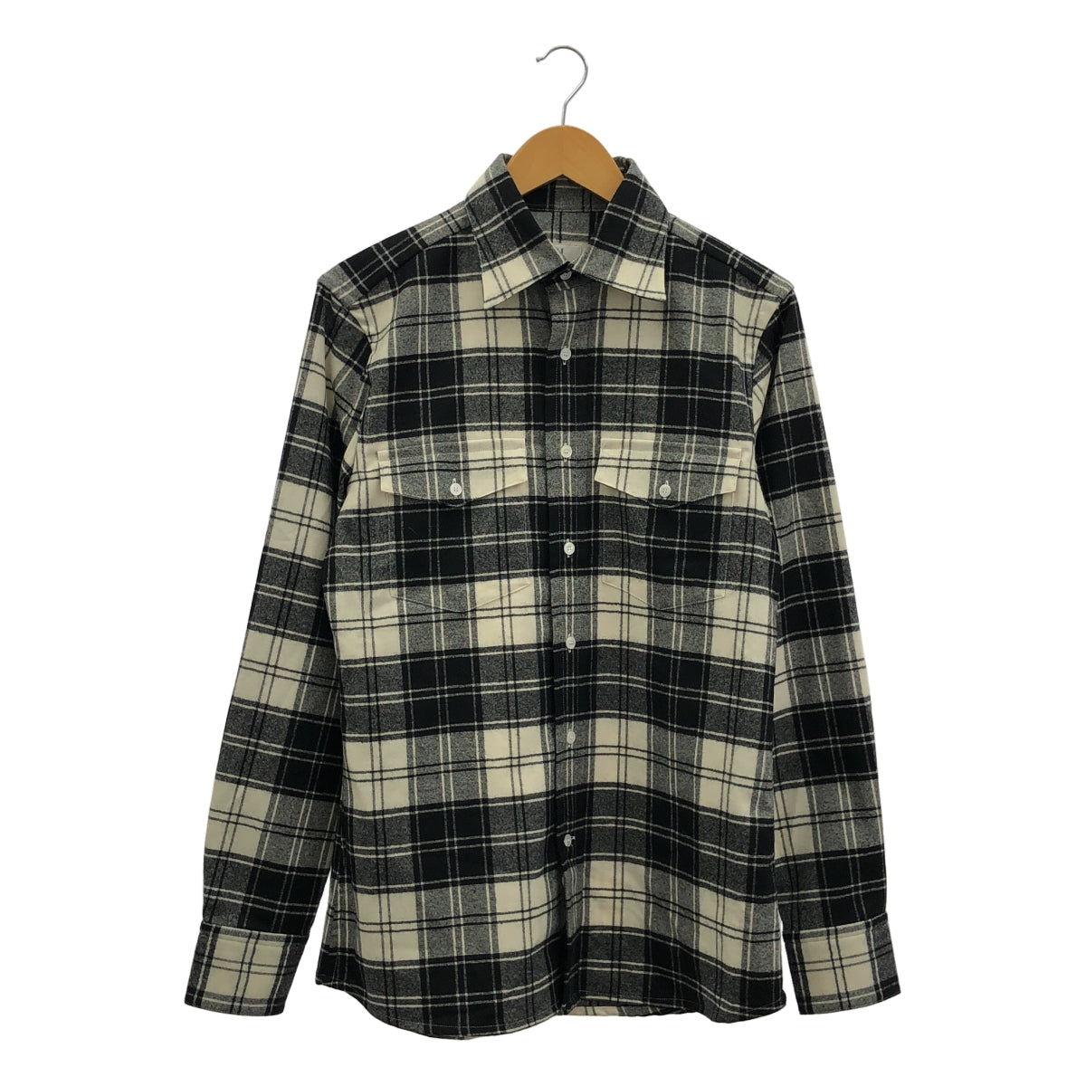 Dunhill | 羊毛格紋 CPO 襯衫 | M 碼 | 男款