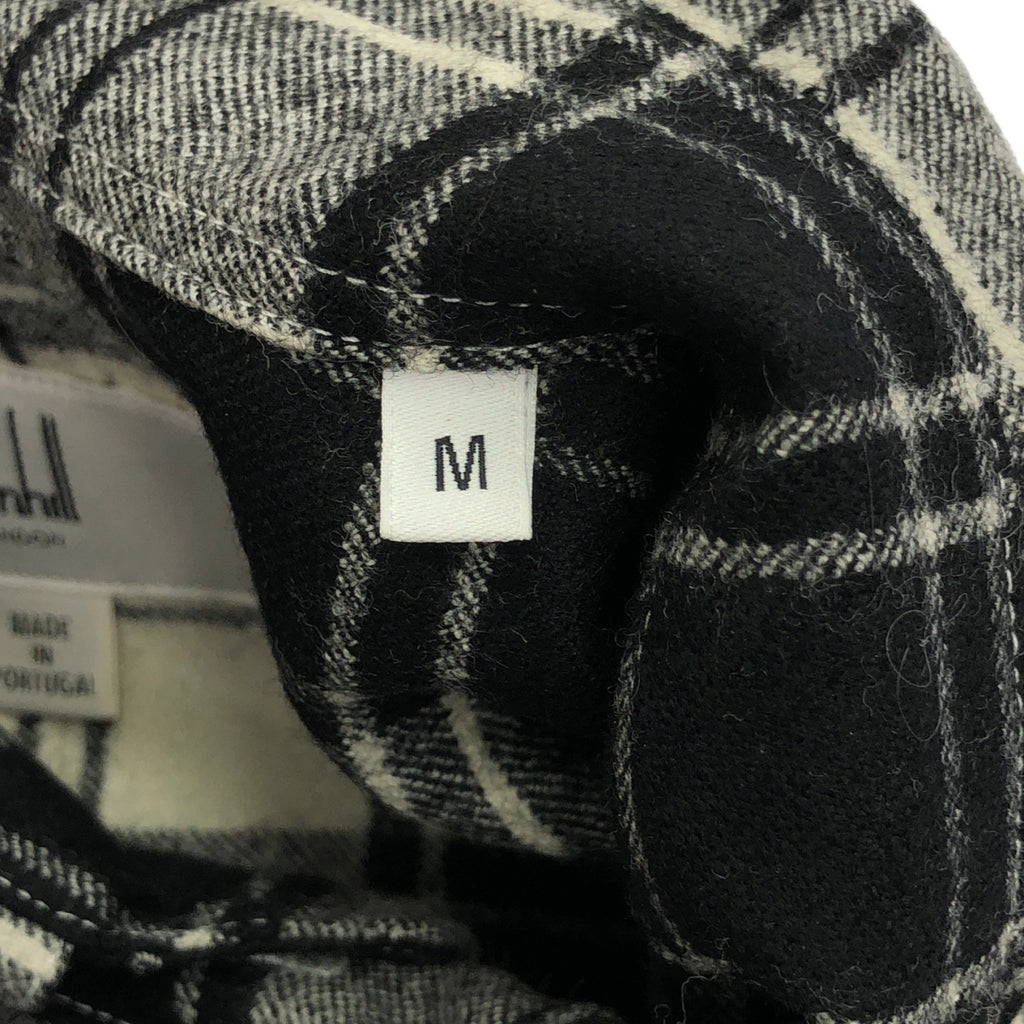 Dunhill | 羊毛格紋 CPO 襯衫 | M 碼 | 男款
