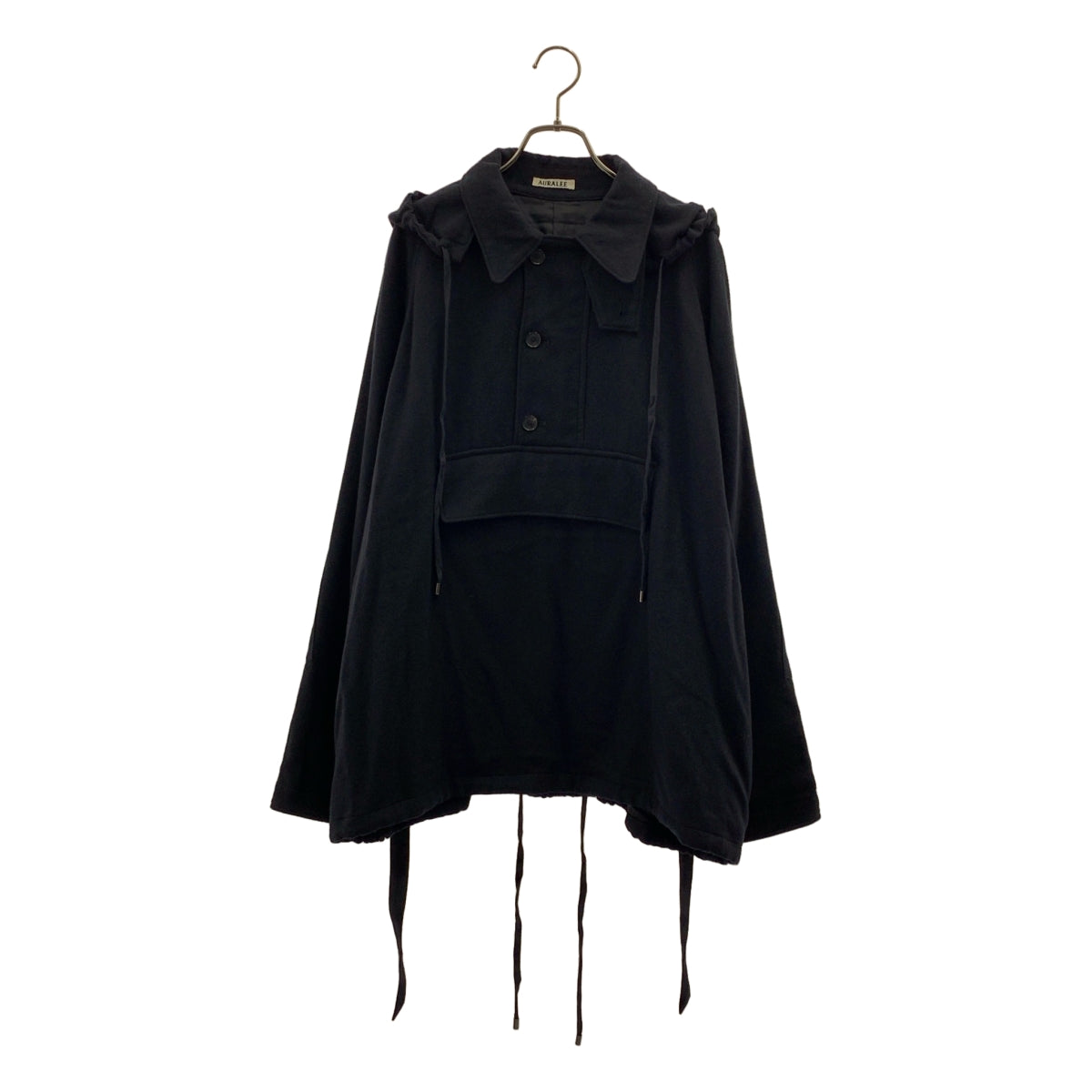 AURALEE / オーラリー | AIRY WOOL VIYELLA P/O ANORAK アノラック パーカ | 3 | メンズ