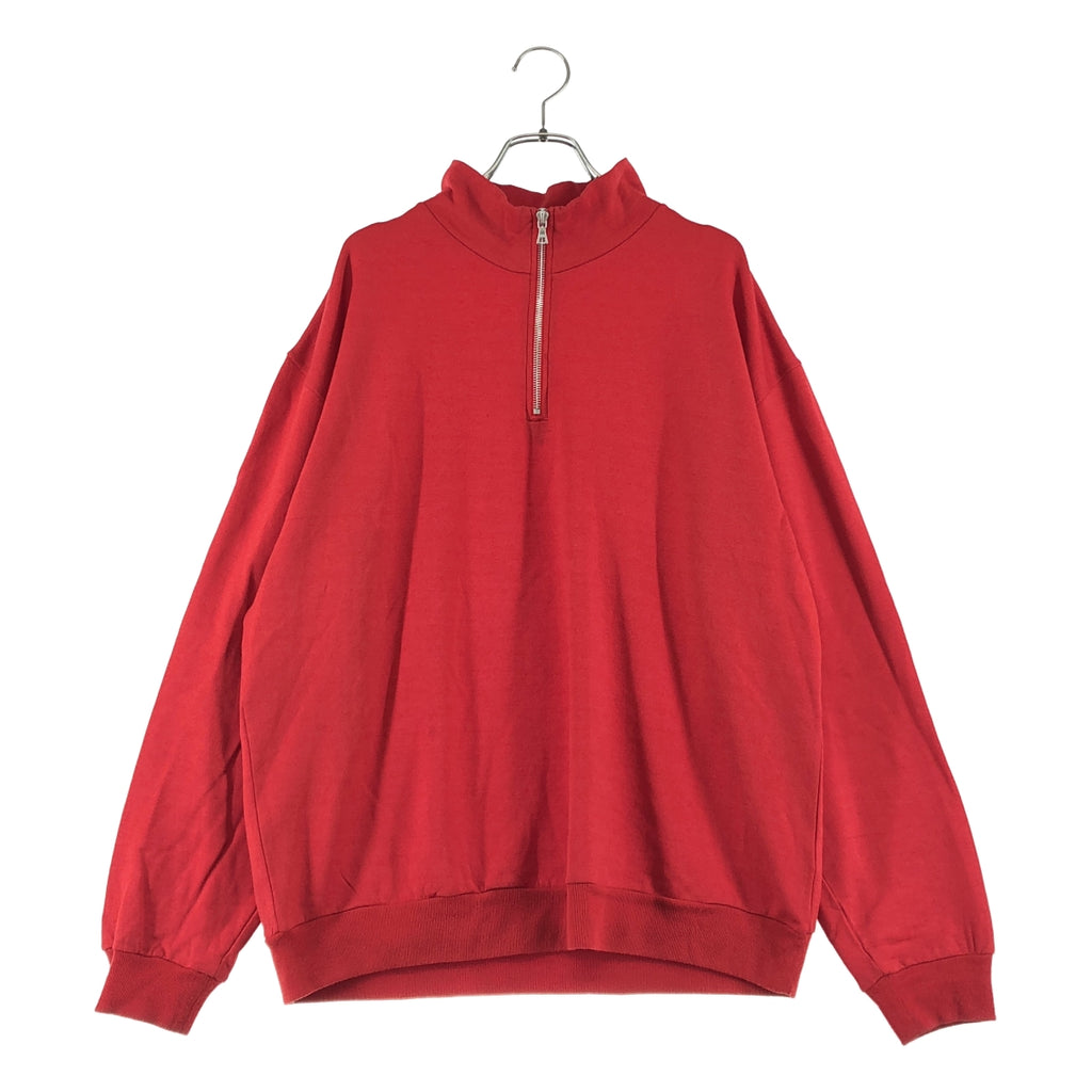 AURALEE / オーラリー | 2025AW | LIGHT WOOL SWEAT HALF ZIP P/O ウール ハーフジップ スウェット | 4 | メンズ