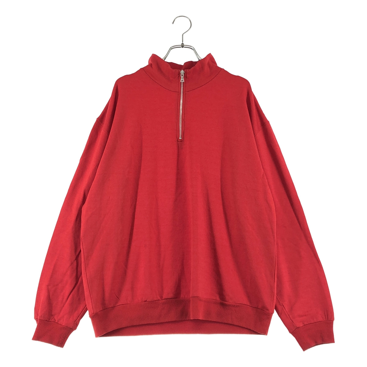 AURALEE / オーラリー | 2025AW | LIGHT WOOL SWEAT HALF ZIP P/O ウール ハーフジップ スウェット | 4 | メンズ