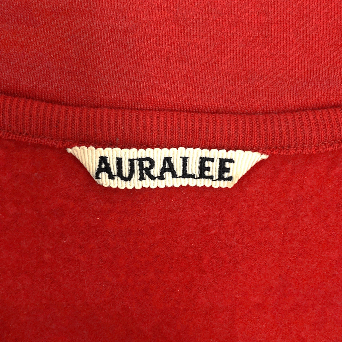 AURALEE / オーラリー | 2025AW | LIGHT WOOL SWEAT HALF ZIP P/O ウール ハーフジップ スウェット | 4 | メンズ