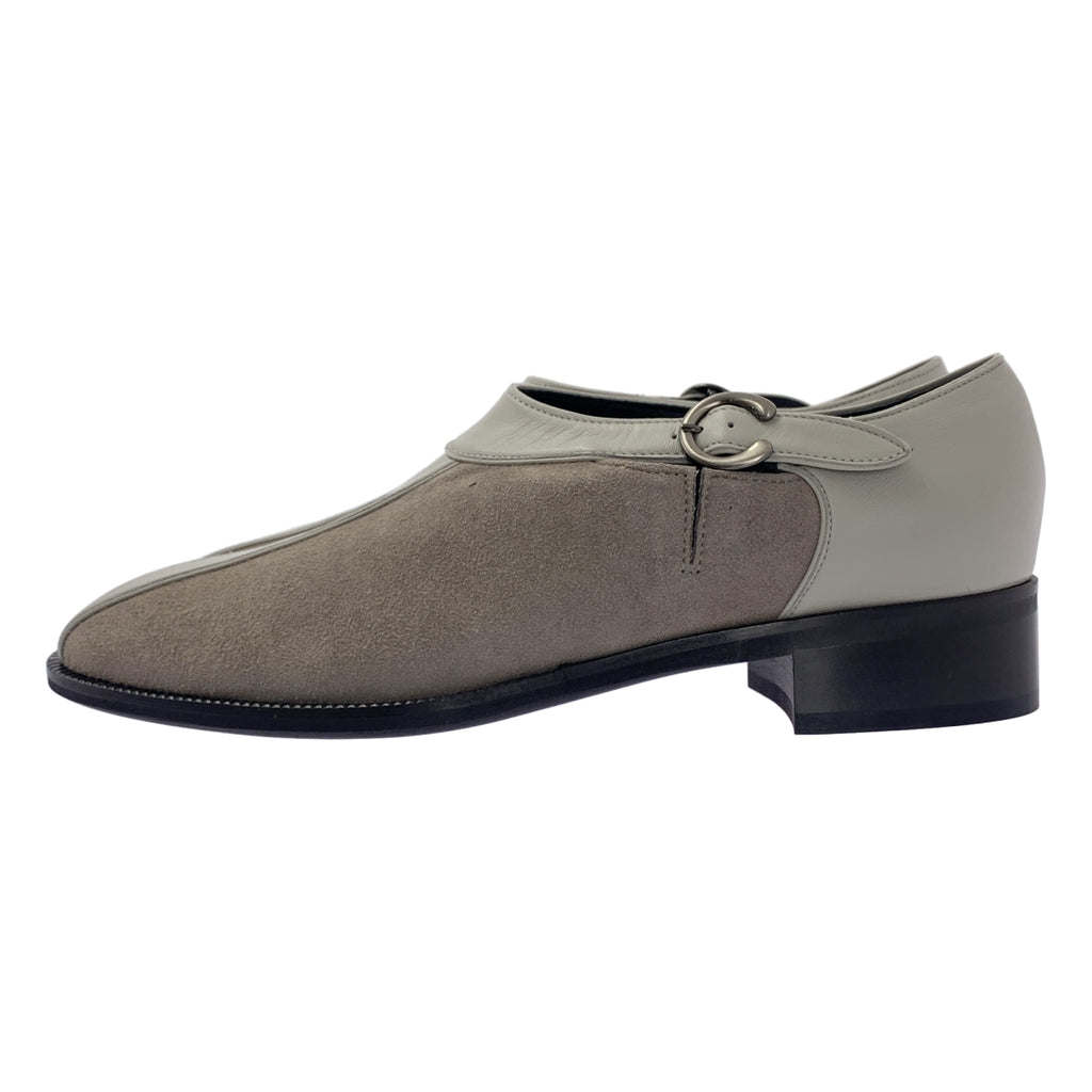 【美品】  KATIM / カチム | MEKKA / スエード切替 レザー ストラップ シューズ 革靴 | 36 | MATTE GRAY | レディース
