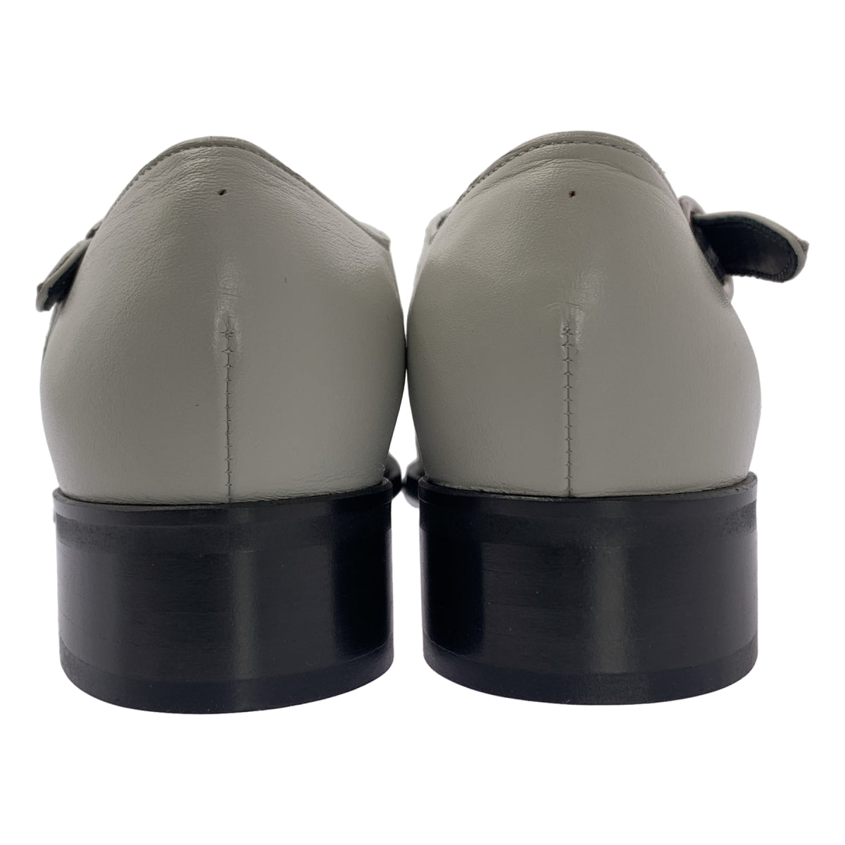 [狀況極佳] KATIM | MEKKA | 絨面革和皮革綁帶鞋 | 36碼 | 霧灰 | 女款