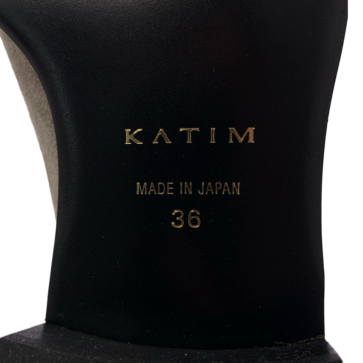 [狀況極佳] KATIM | MEKKA | 絨面革和皮革綁帶鞋 | 36碼 | 霧灰 | 女款