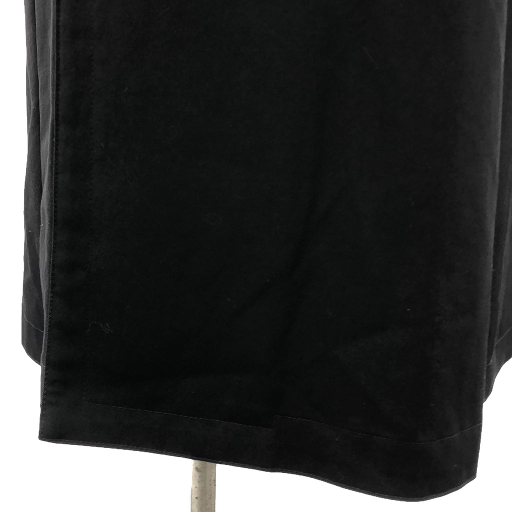 COMME des GARCONS / 컴데 갤슨 | 2010AW | 라운드 컬러 개더 더블 코트 | S | 블랙 | 여성