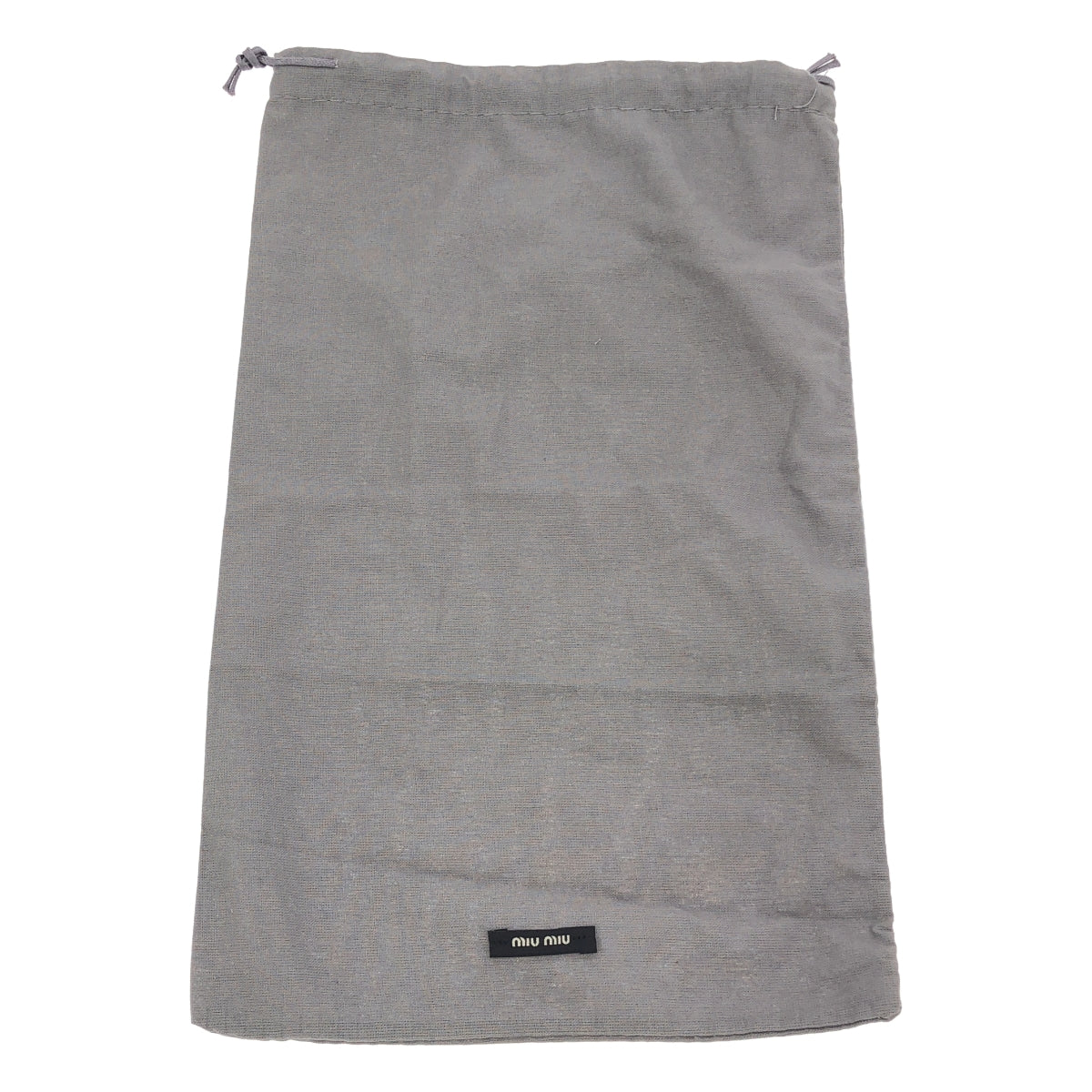 miu miu / ミュウミュウ | ベロア ギャザー フラット パンプス |