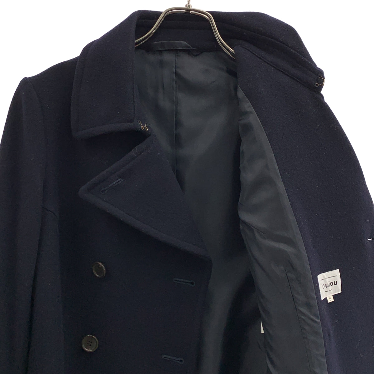 foufou フーフー　ロングトレンチコート コットン100％ ブラック 0 foufou フーフー ロングトレンチコート コットン100％ ブラック 0 楽天