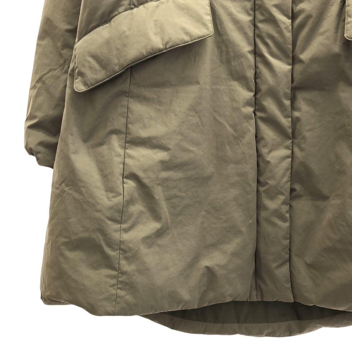 DEMI-LUXE BEAMS | 塔夫綢無縫羽絨大衣 | 38 | 卡其色 | 女款