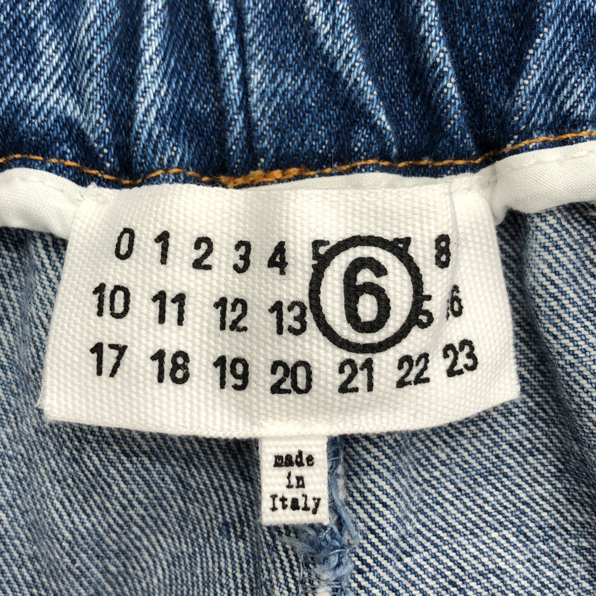 MM6 Maison Margiela / エムエムシックスメゾンマルジェラ | 2024SS | デニム イージーパンツ | 36 |