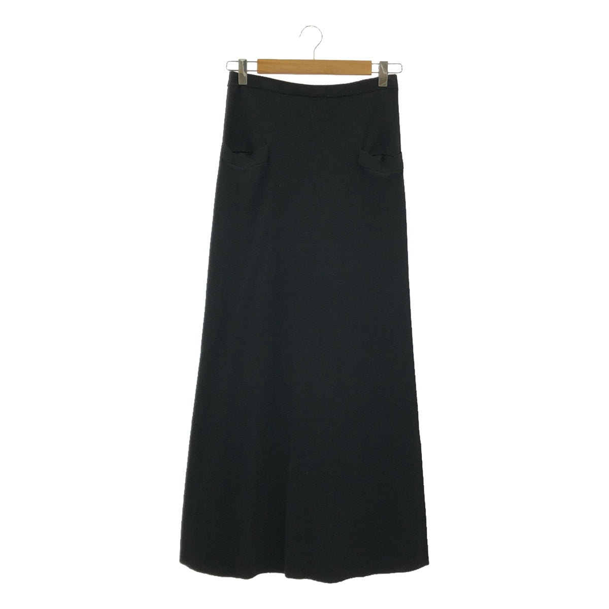 MADISON BLUE | Wool double pocket knit long skirt | 01 (S) | Women's