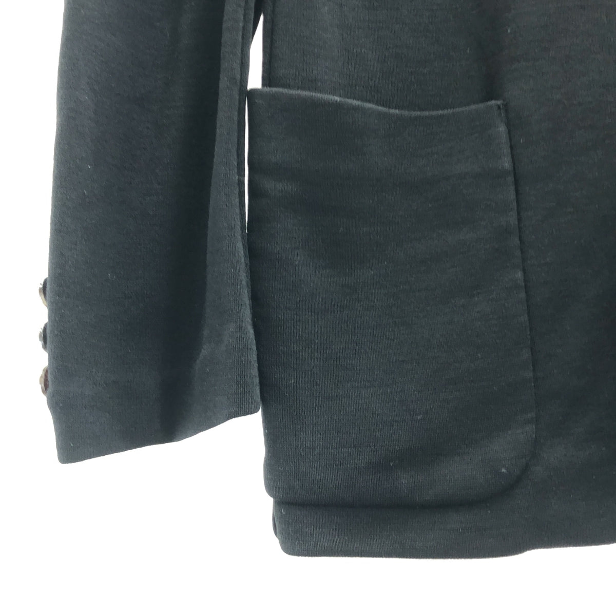 COMME des GARCONS HOMME | 2007AW |羊毛針織3B訂製外套| SS |黑色 |男士