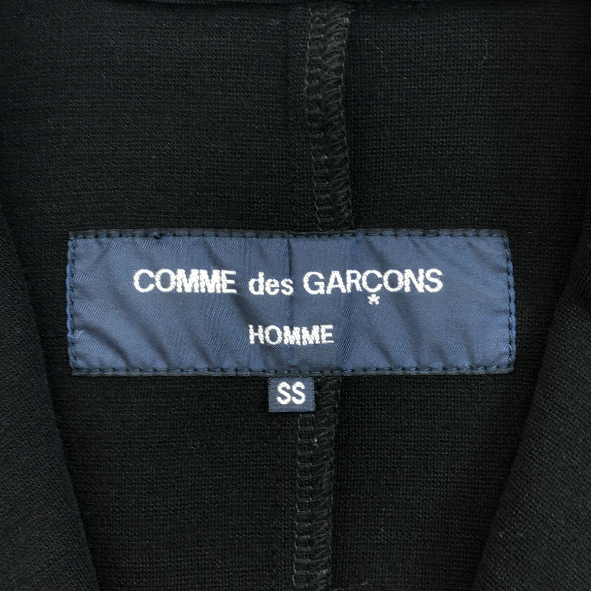 COMME des GARCONS HOMME | 2007AW |羊毛針織3B訂製外套| SS |黑色 |男士
