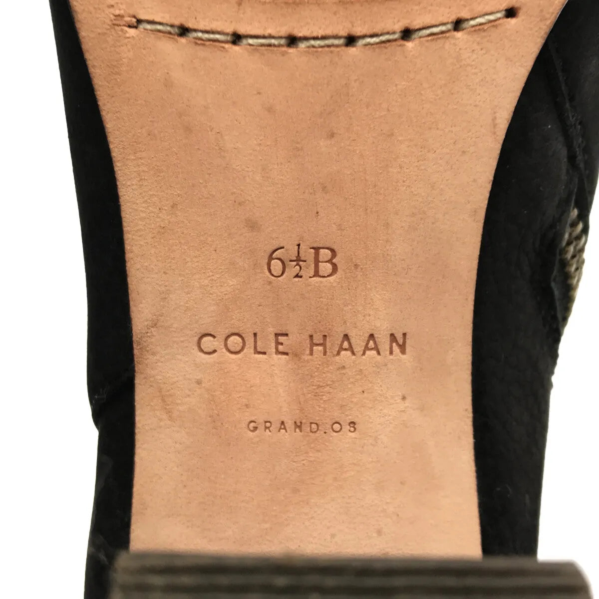 COLE HAAN / コールハーン | ストラップ アンクルショートブーツ | 6 1/2B | レディース