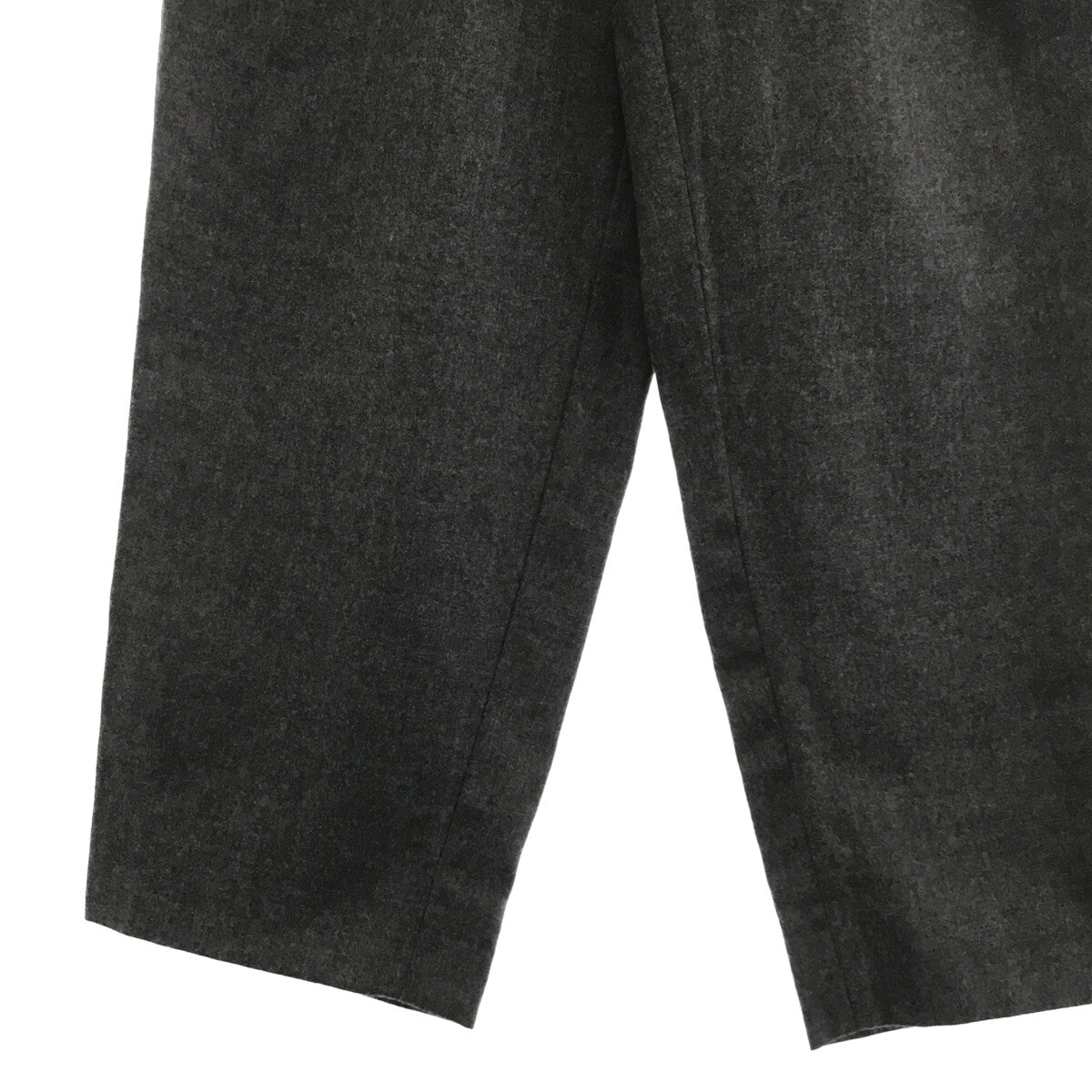 IENA / 예나 | 2022AW LA BOUCLE 울 탁스 럭스 팬츠 | 34 | 회색 | 여성