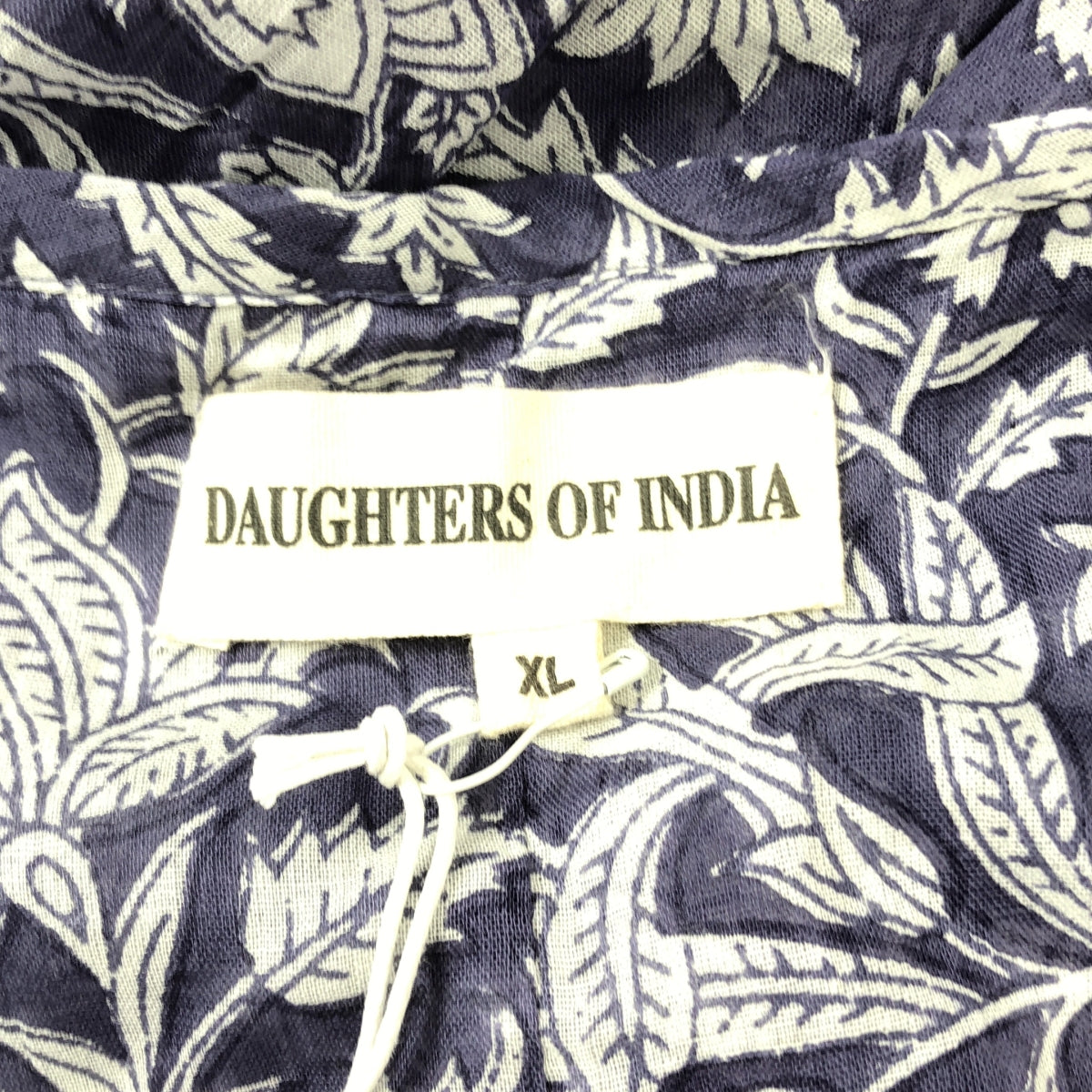 印度女兒 | Kyra 中長連身裙，棉質花卉印花套頭連身裙 | XL | 女款