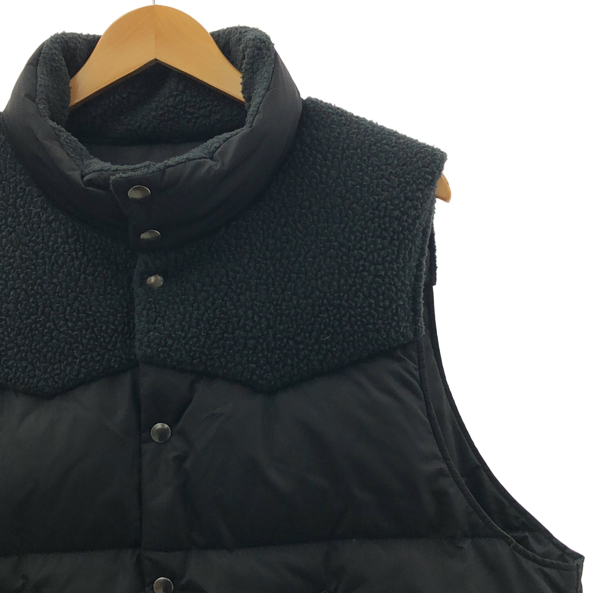 UNDER COVER | 抓絨邊羽絨背心 | 3號 | 男士