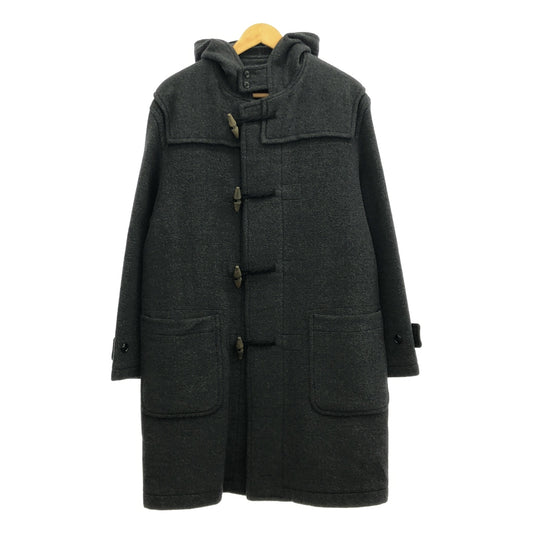 CALVIN KLEIN / Calvin Klein | CK / Wool Herringbone Duffle Coat Hoodie | L | Men's