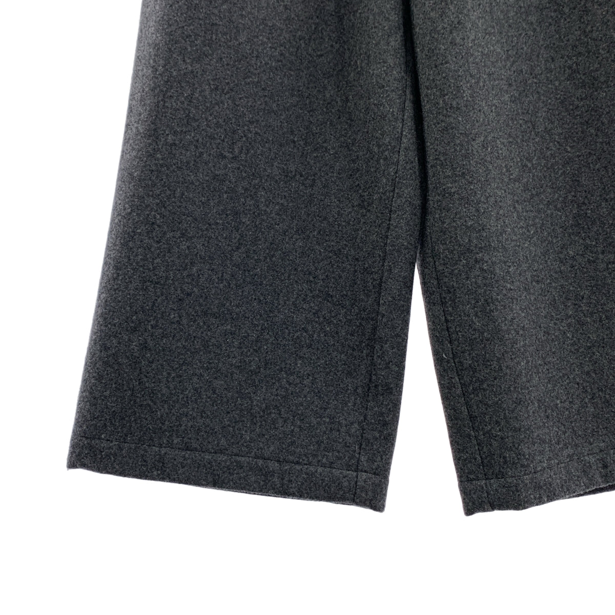 COMME des GARÇONS | 經編針織布料2016 秋冬 |羊毛闊腿休閒褲 |