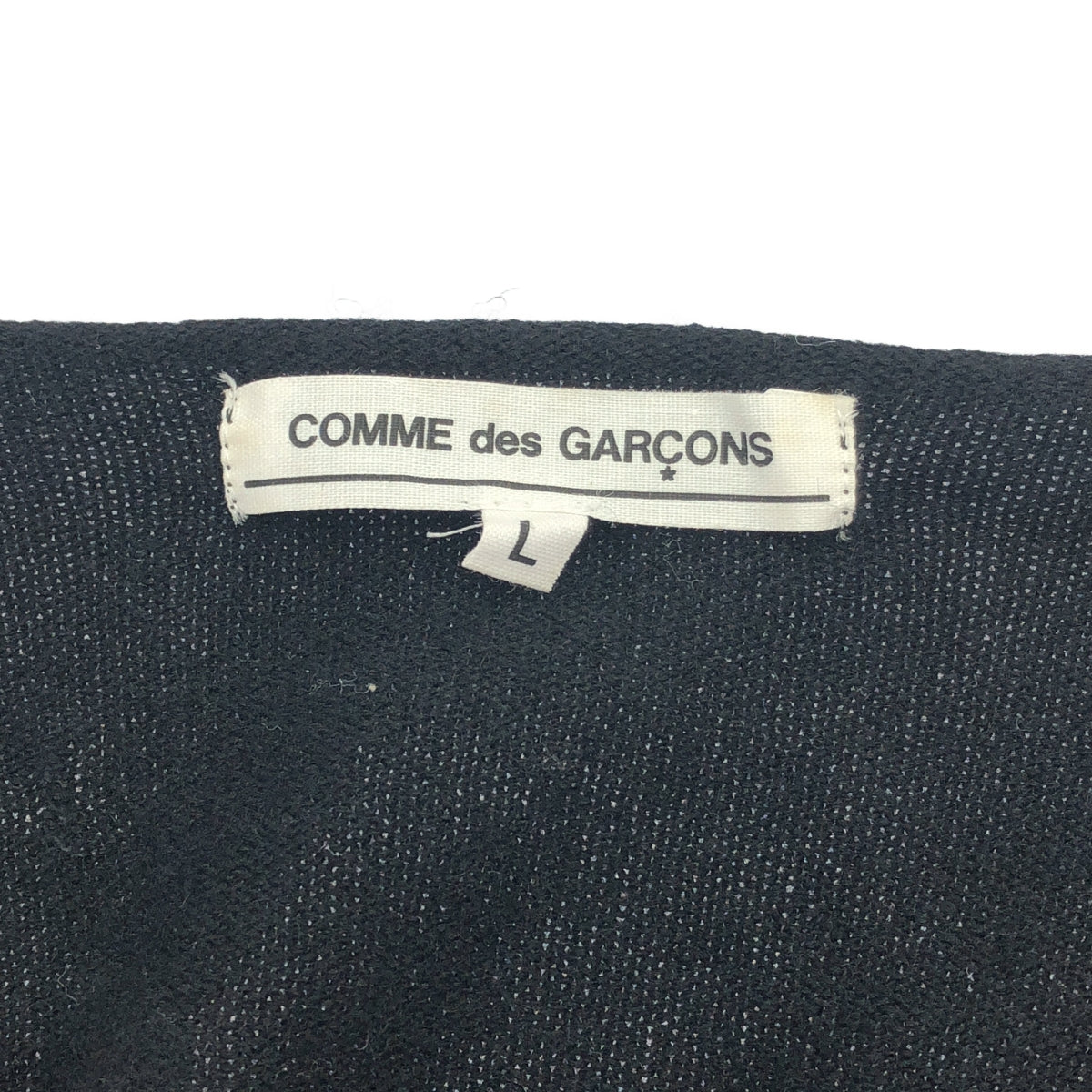 COMME des GARÇONS | 2009 秋冬系列 | ×DONALD SULTAN / 花卉印花羊毛針織 | L 號 |女性的