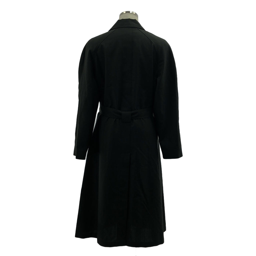 【美品】  LEMAIRE / ルメール | 2021AW | SOFT COAT UNISEX / ベルテッド オーバー ソフトコート / 総裏地 / ユニセックス | XS | チャコールブラック系 | メンズ