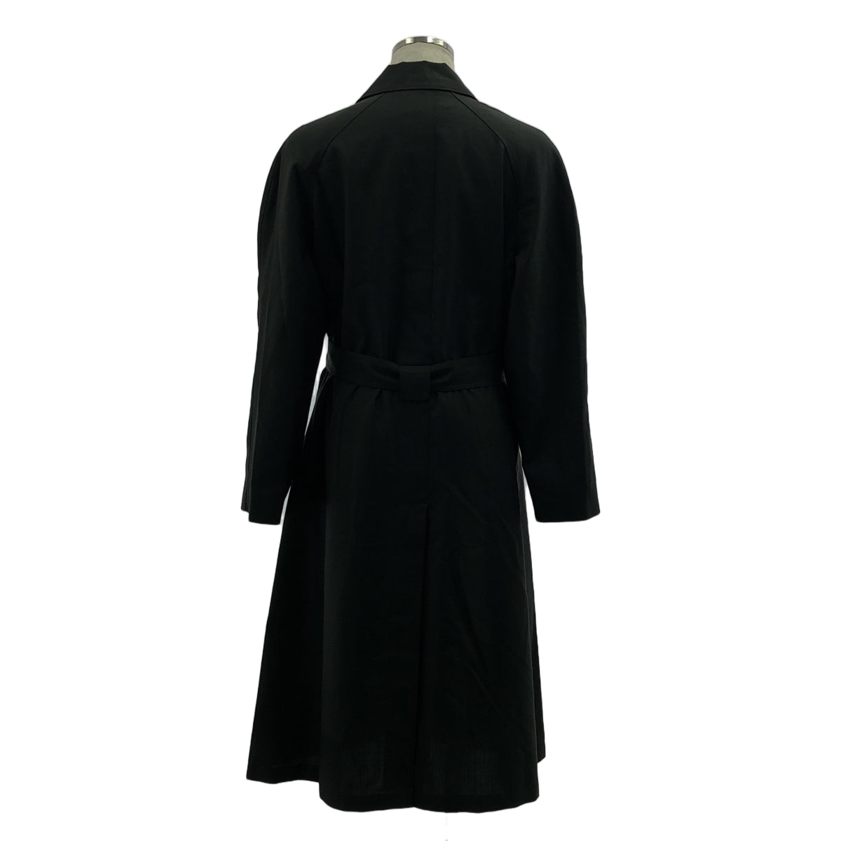 【美品】  LEMAIRE / ルメール | 2021AW | SOFT COAT UNISEX / ベルテッド オーバー ソフトコート / 総裏地 / ユニセックス | XS | チャコールブラック系 | メンズ