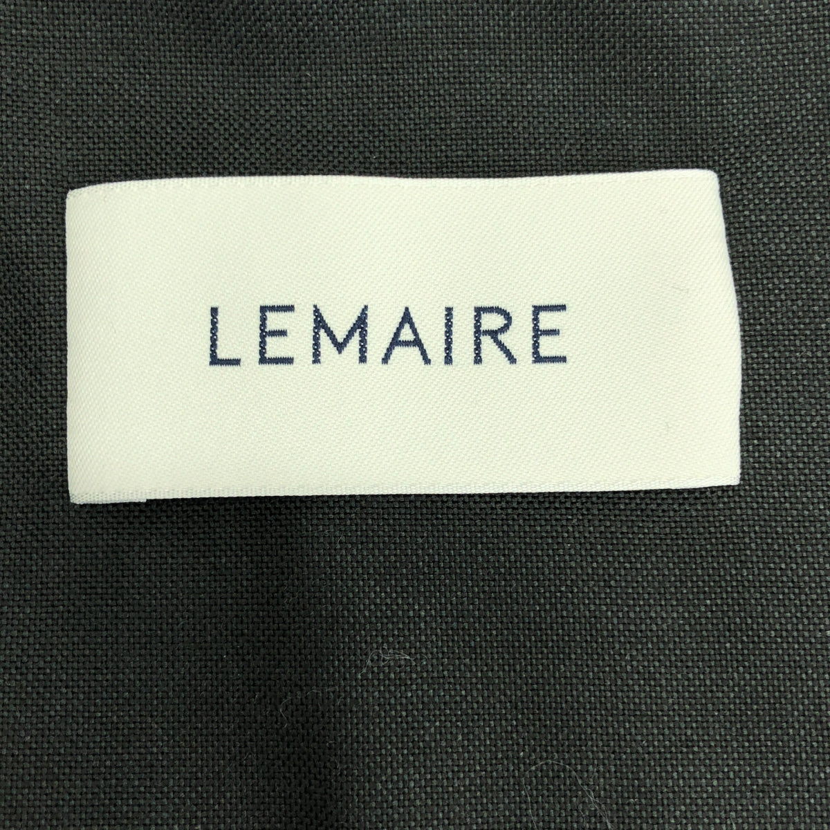 【美品】  LEMAIRE / ルメール | 2021AW | SOFT COAT UNISEX / ベルテッド オーバー ソフトコート / 総裏地 / ユニセックス | XS | チャコールブラック系 | メンズ
